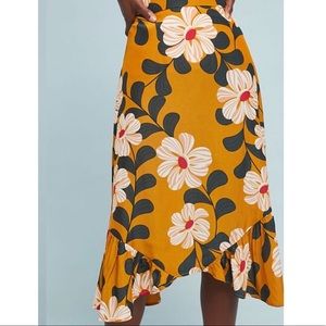 Eva Franco Ikebana Anthropologie Floral skirt